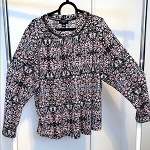 Liz Claiborne Floral Print Women's Top